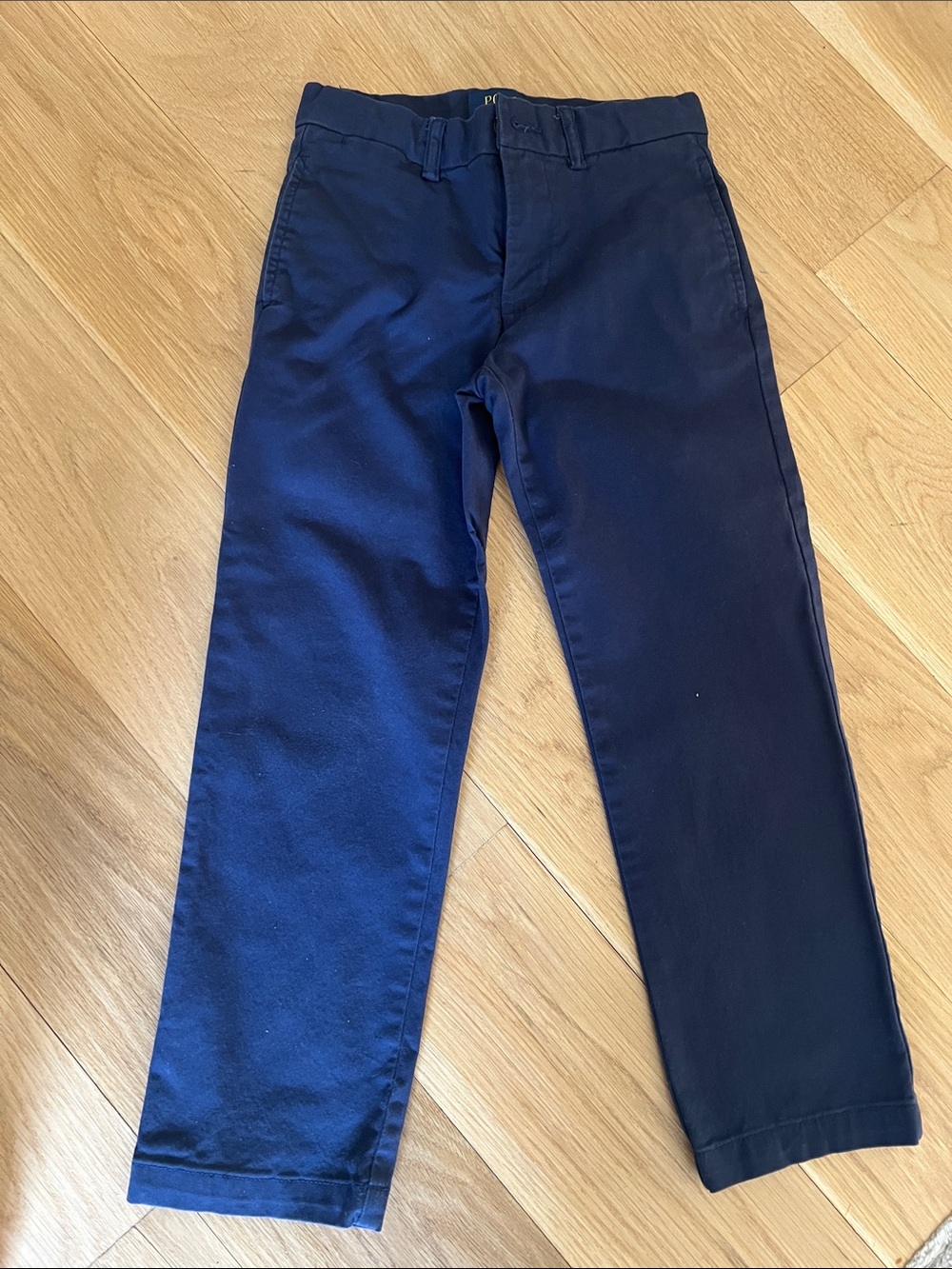 Boys polo Navy Chino Pants